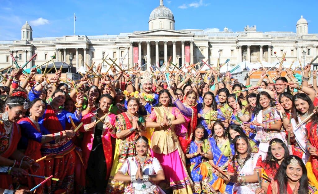In Pictures Diwali celebrations on Trafalgar Square